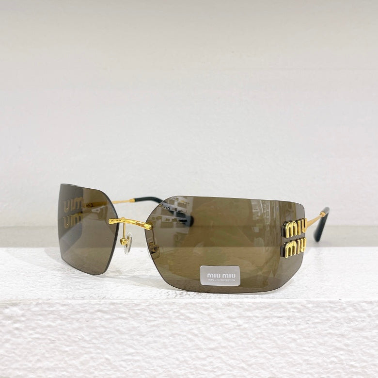 LOGO SUNGLASSES SMU54YS IN METAL